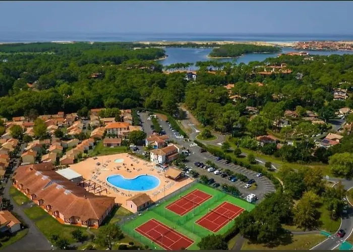 Villa Soustons Plage / Residence Les Villas Du Lac Avec Piscine